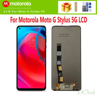 6.7 "ต้นฉบับสำหรับ Motorola Moto G Stylus 5G ชิ้นส่วนจอสัมผัสแอลซีดีของเครื่องแปลงดิจิทัลเปลี่ยนสำหรับ Moto G Stylus 5G 2021 XT213