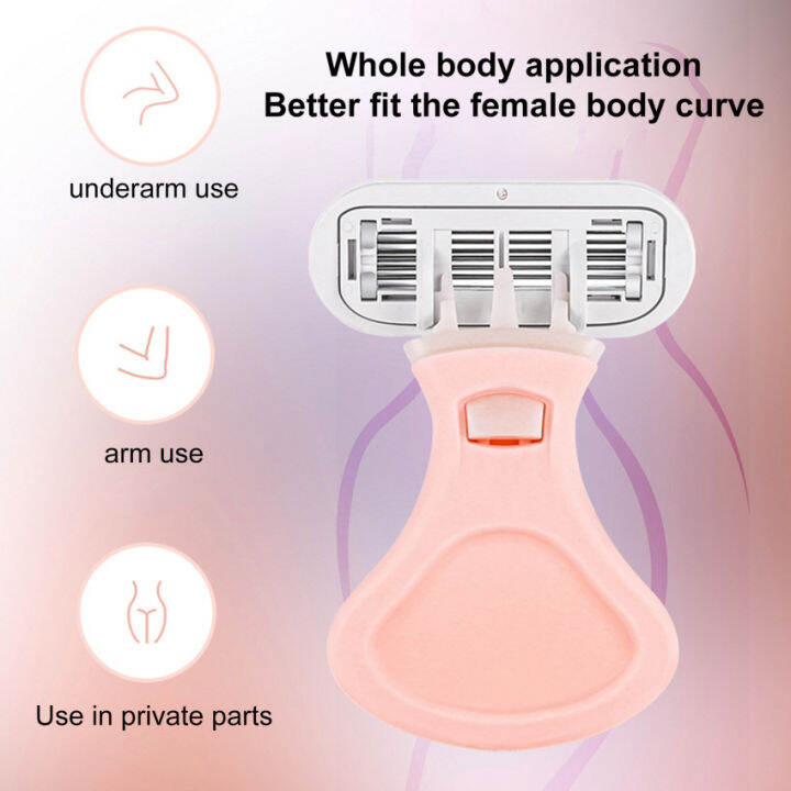 Smooth Shaving Women Safety Hair Remover Machine Aloe Vera Strip Bikini