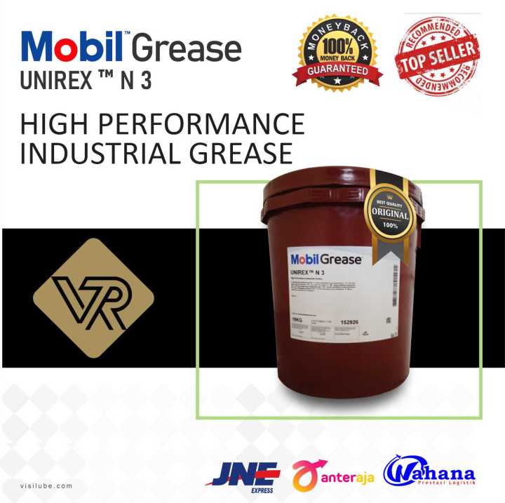 Pelumas grease Mobil Unirex N3 NLGI3 lithium complex high viscosity
