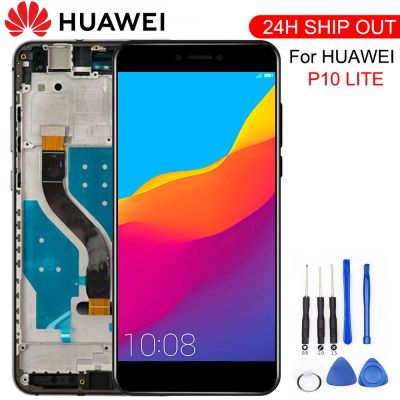 5.2 "จอแอลซีดีสำหรับ Huawei P10 Lite ดิสเพลย์หน้าจอสัมผัสพร้อมกรอบสำหรับ Huawei P10 Lite หน้าจอ Lcd Was-lx1 Was-lx1a Nova Lite