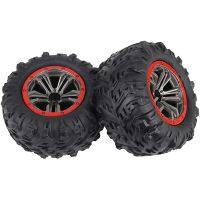 for 110 9125 RC Trucks Car Tires Wheels 25-ZJ02 for Hosim High Speed 9125 RC Cars S920 RC Trucks (2 PCS)