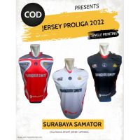 เสื้อยืด ลาย Volly Jersey Proliga Surabaya Samator - M สีแดง