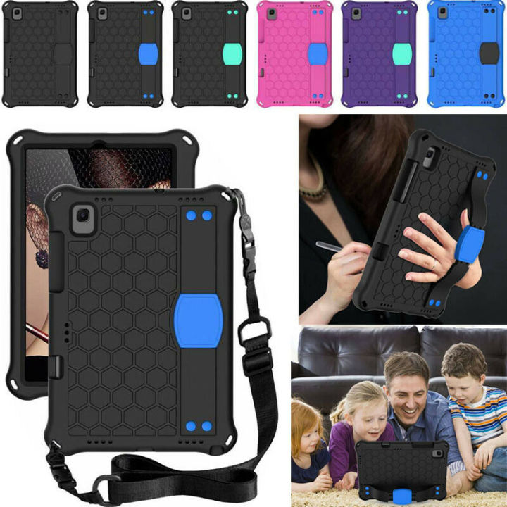 For Lenovo Tab M10 Plus (Gen 3) Shockproof EVA Tablet Cover Portable Handle  Kickstand Anti-scratch Protective Case - Blue Wholesale