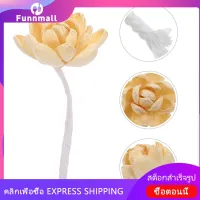 Funnmall 4PCS การจำลองเทียมดอกไม้ DIY การตกแต่งอโรมาเธอราฟีฟายส์กระจายน้ำหอมกระจายน้ำหอม