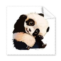 China Panda Cubs Trottie Lovely Baby Cleaning Cloth Phone Screen Glasses Cleaner 5pcs Lens Cleaners