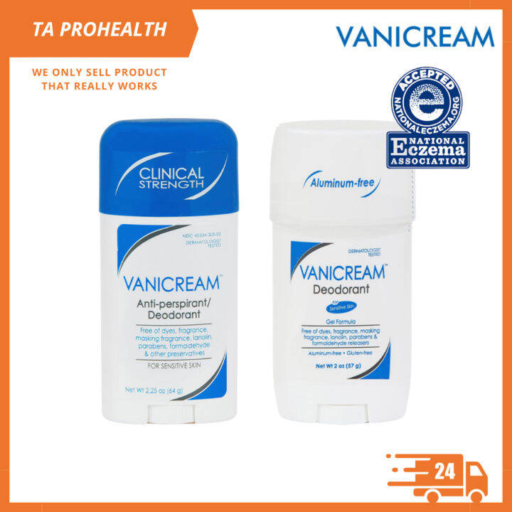 Vanicream AntiPerspirant Deodorant 64g / Vanicream Deodorant 57g Lazada