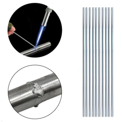 10pcs 500mm 330mm Aluminum Welding Electrodes Flux Cored Low Temperature Brazing Wire Air Condition Repairing Welding Rods