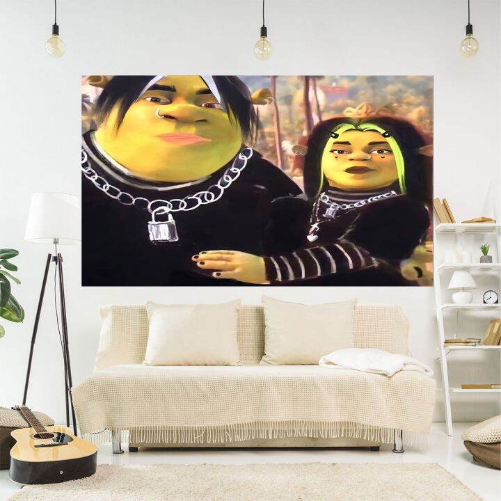 cw-90cmx90cm-tapestries-shrek-printed-wall-hanging-carpets-bedroom-decorations-college-dorm-or