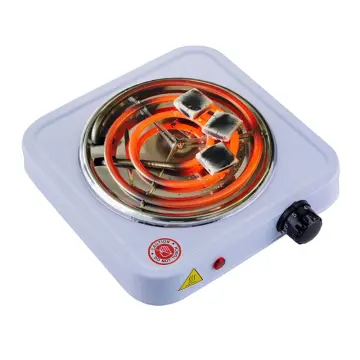 Electric Single Burner 1000W Stainless Steel Portable Single Tube Electric  Stove Home Electric Stove US Plug 110V Outdoor Grill