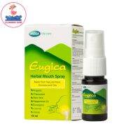 Mega Eugica Herbalbal Mouth Spray 10ml ยูจิก้า เฮอร์บอล เม้าท์ สเปรย์ แก้ไอ แก้เจ็บคอ