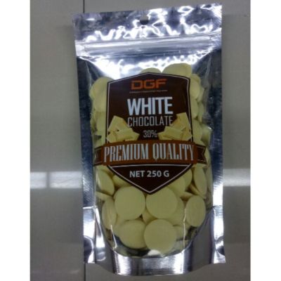 🔷New Arrival🔷 Dgf White Chocolate Premium Quality 30% 250g. 🔷🔷