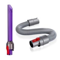 Crevice Tool with Led Lights and Flexible Extension Hose for Dyson V7 V8 V10 V11 Cordless Vacuum Cleaner Parts Kit