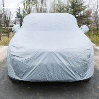 hot【DT】 Exterior Car Cover Protector Outdoor Protection Covers Sunshade for Hatchback Sedan SUV