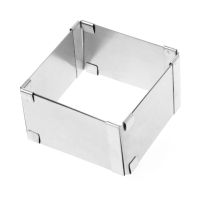 Adjustable Mousse Cake Ring Baking Mold Square Shape Cookie Cutters Bakeware