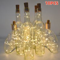 20 LED Wine Bottle Lights with Cork Lights Fairy Mini String Lights for Christmas Liquor Bottles Crafts Party Wedding Decoration