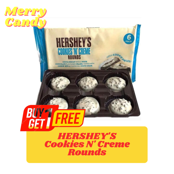 Buy 1 Take 1 Hershey's Cookies 'N' Creme Rounds Lazada PH