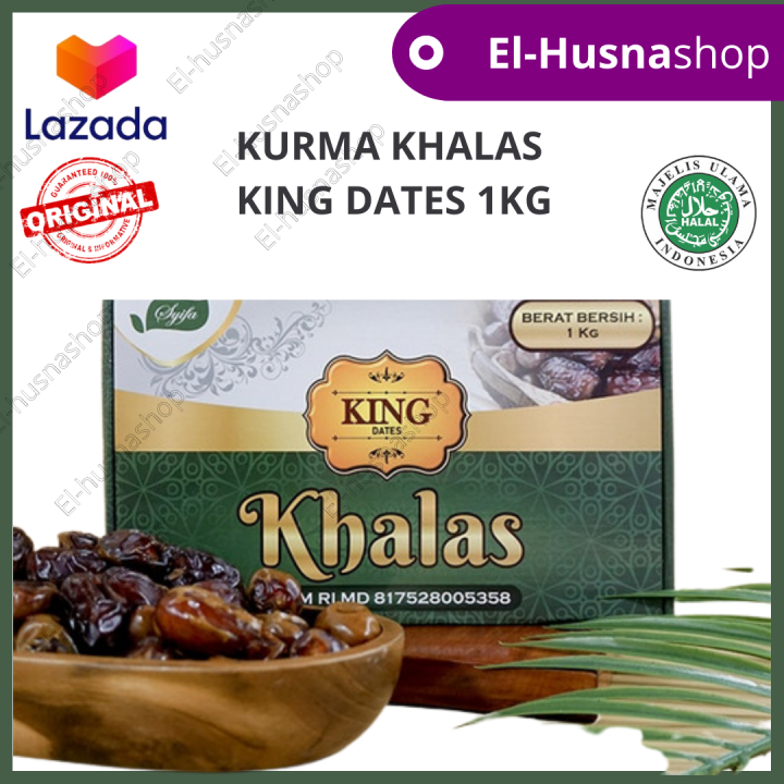 Kurma Khalas King Dates Kg Kurma Enak Dan Lezat Khalas Original