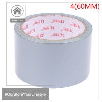 HITN 10M silvery Grey Super Sticky Cloth DUCT TAPE พรมพื้นเทปกันน้ำ