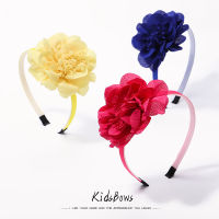 12สีแข็งดอกไม้ Hairbands สำหรับสาวหวานเจ้าหญิงริบบิ้นผมห่วงคาดศีรษะ DIY H Eadwear เด็กอุปกรณ์ผมวงผม...