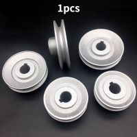 Sewing machine motor pulley for Clutch Aluminum Alloy PU Round Belt Fixed Bore Pulley Cast Iron power tools outer DIA 40-120mm Printing Stamping