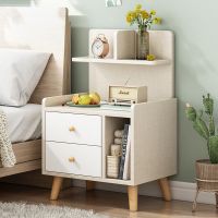 [COD] Bedside simple modern locker creative multi-functional mini storage cabinet shelf bedside