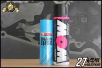 LUBE71 สเปรย์ล้างโซ่ WOW ขนาด 600 มล. + สเปรย์หล่อลื่นโซ่ VELOIL ขนาด 200 มล.