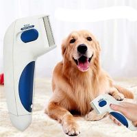 Electric Pet Flea Lice Cleaner Comb Dog Grooming Hair Cleaner for Cat Dog Cleaning Brush Anti Flea Pet Supplies Pet Accessaries