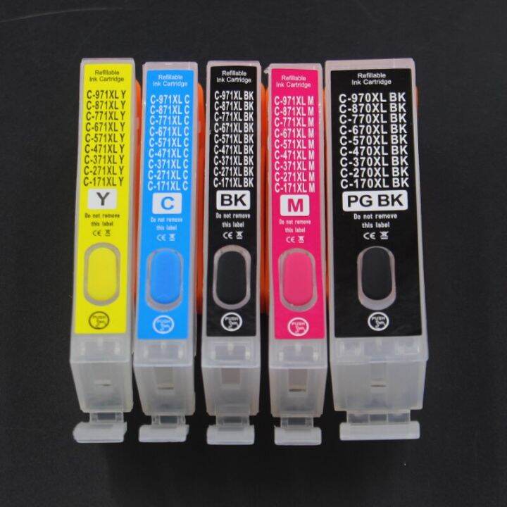 5pcs-for-canon-970-pgi-970-cli-971-refillable-ink-cartridge-for-canon-mg5790-mg5795-printer-with-auto-reset-chips-pgi970-ink-cartridges