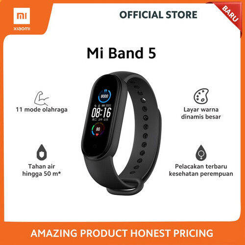 mi band 5 anti air atau tidak