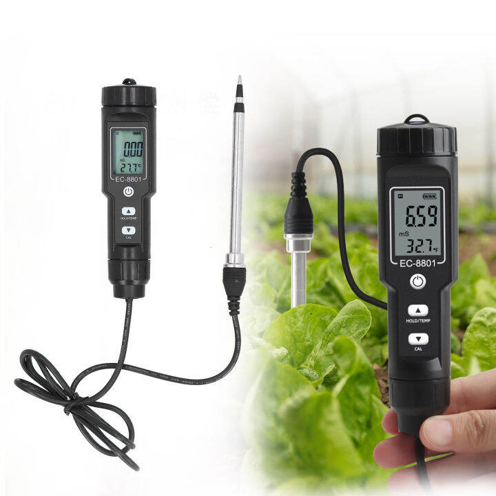 Soil Ec Meter, Soil Meter Quick And Convenient Reading for Farming for ...