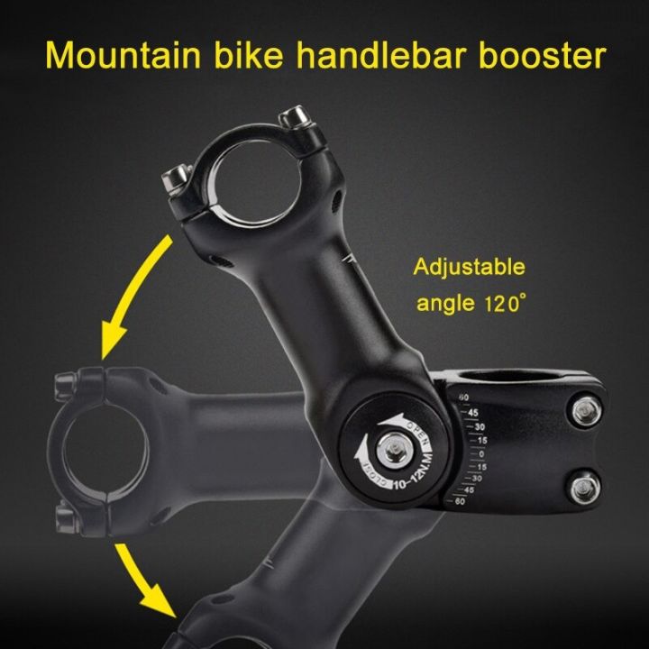 fmf-คอแฮนด์จักรยานยกปรับองศา-stem-28-6-31-8mm-aluminum-alloy-handlebar