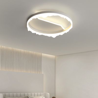 [COD] Ins net red bedroom simple modern living room study round creative home atmospheric led ceiling