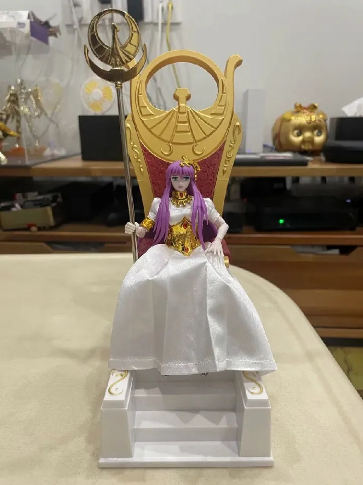 Saint Seiya figurine Saint Cloth Myth Ex Goddess Athena & Saori Kido