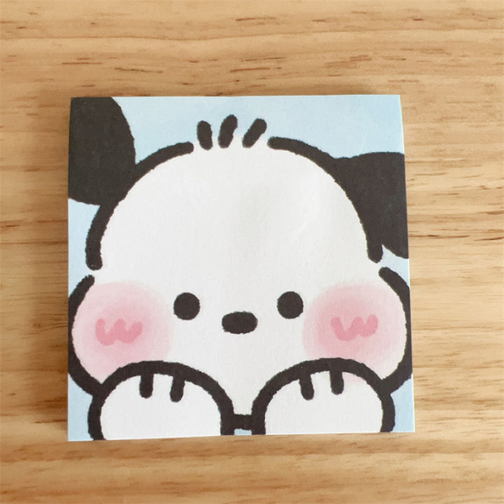 sanrio-kuromi-hellokitty-cinnamon-pochacco-sticky-note-cute-post-it-notes-cartoon-cute-post-it-notes-message-notes