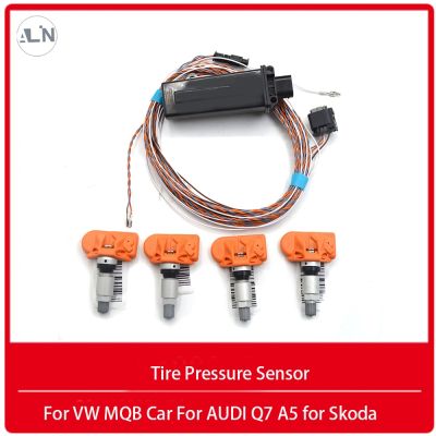 【LZ】⊕◙  Tire Pressure Monitoring System 5Q0907273B para carro VW MQB Audi Q7 A5 Skoda TPMS 5Q0 907 273B 4 pcs