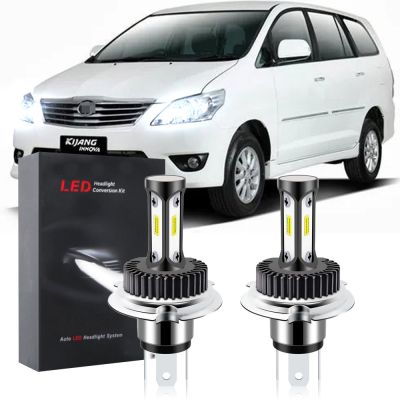 หลอดไฟหน้ารถยนต์ LED T12 6000K สีขาว แบบเปลี่ยน สําหรับ TOYOTA Innova Kijang 2014 - June 2016 (1 คู่) 2PCS