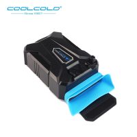 【CW】 COOLCOLD Portable Laptop Vacuum Cooler USB Air Cooler External Extracting Cooling Fan Notebook for 15-17 Inch Laptop