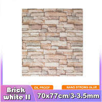 510PCS 70*77cm Decor Home 3D Brick wall stickers Good rendering No smell Wallpapers for living room bedroom office and TV wall