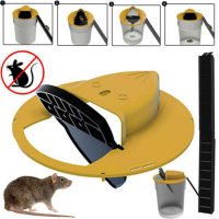 Reusable Smart Mouse Trap For Mice Flip N Slide Bucket Lid Humane Lethal MouseTraps Auto Reset Rat Straw Muscle Catches Dropshp