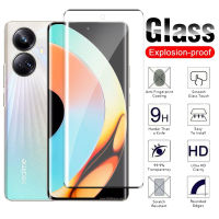 แก้วป้องกันสำหรับ Realme 10 Pro Plus 10Pro 2023 Realme 10 4G 5G 9H ปกป้องหน้าจอกระจกป้องกันโค้งนิรภัยฟิล์มแก้วฟิล์มกันรอยด้านหน้า