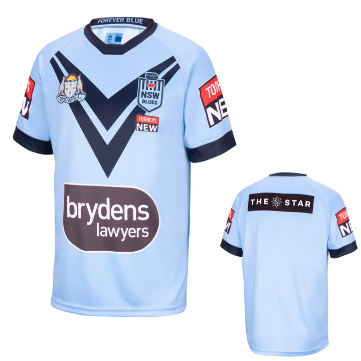 rugby jersey 2022 Australia NSW BLUES STATE OF ORIGIN RUGBY shirt Retro