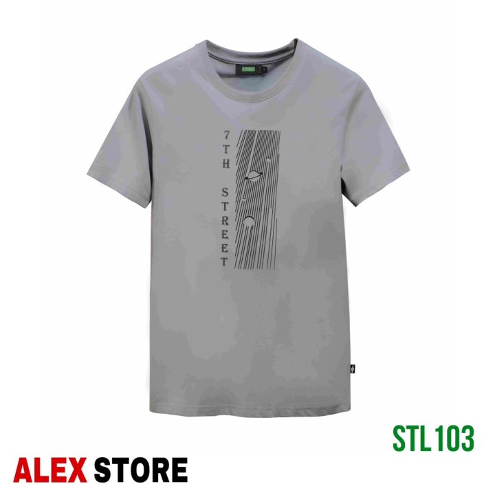 เสื้อยืด-7th-street-ของแท้-รุ่น-slt103-t-shirt-cotton100