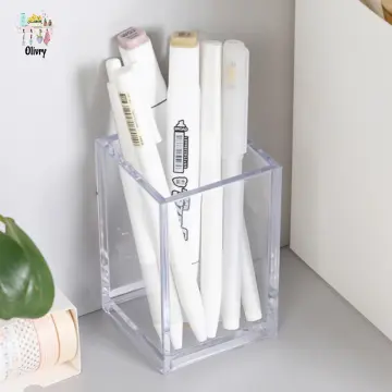 Shop Transparent Acrylic Pen Organizer with great discounts and prices  online - Nov 2023