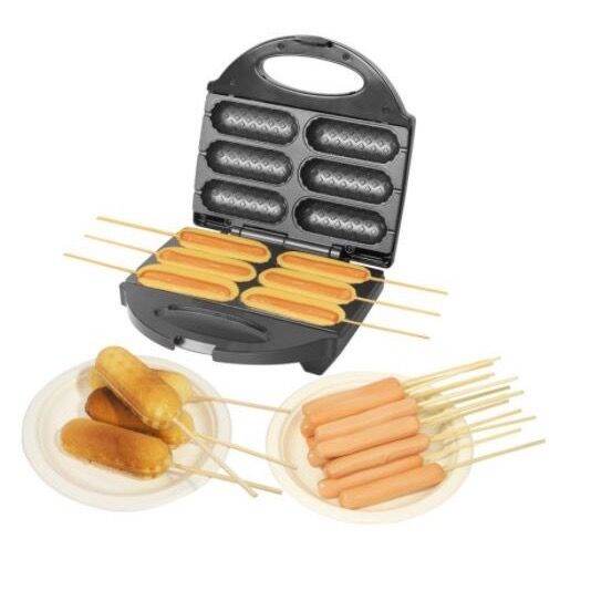 fry-king-เครื่องทำวาฟเฟิลฮอทด็อก-รุ่น-fr-c6-แถมไม้ทาเนย-ถาดพิมพ์non-stick-มีมอก