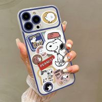 เคสไอโฟน แท็ก รุ่น Snoopy window เหมาะสำหรับเคสโทรศัพท์มือถือ Apple 14 iphone13promax รวมทุกอย่าง 12 ซิลิโคน 11/x