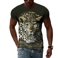 Summer Various Animal Pattern Mens t-shirt 3D Fashion Cool Style Printed T-shirt Hip Hop O-neck Casual Trendly Short Sleeve Tee