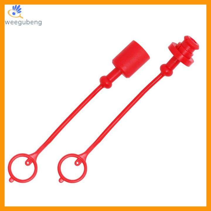 WEEGUBENG Red Hydraulic Coupler Dust Cap Plastics 1/2 ISOB Hydraulic