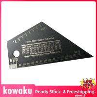 Kowaku Guitar Fret Rocker Fret Level Tool สำหรับอุปกรณ์เสริมกีต้าร์โปร่ง