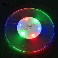 LED Drink Coaster Multi Color Lighting Up Waterproof Ultra-Thin Bottle Cup Mat