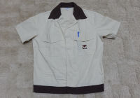 เสื้อช็อป เสื้อช่าง เสื้อช็อปช่าง​ เสื้อทำงาน เสื้อยูนิฟอร์ม​ uniform​ work​ ​shirt มือ 1 ของญี่ปุ่น ไซส์ M